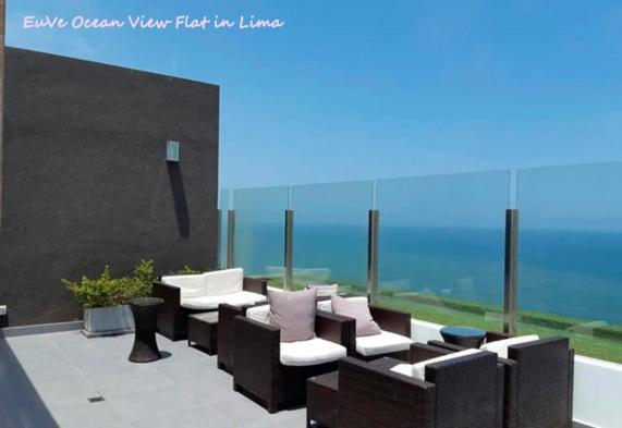 Ferienwohnung EuVe Ocean View Flat in Lima Exterior foto